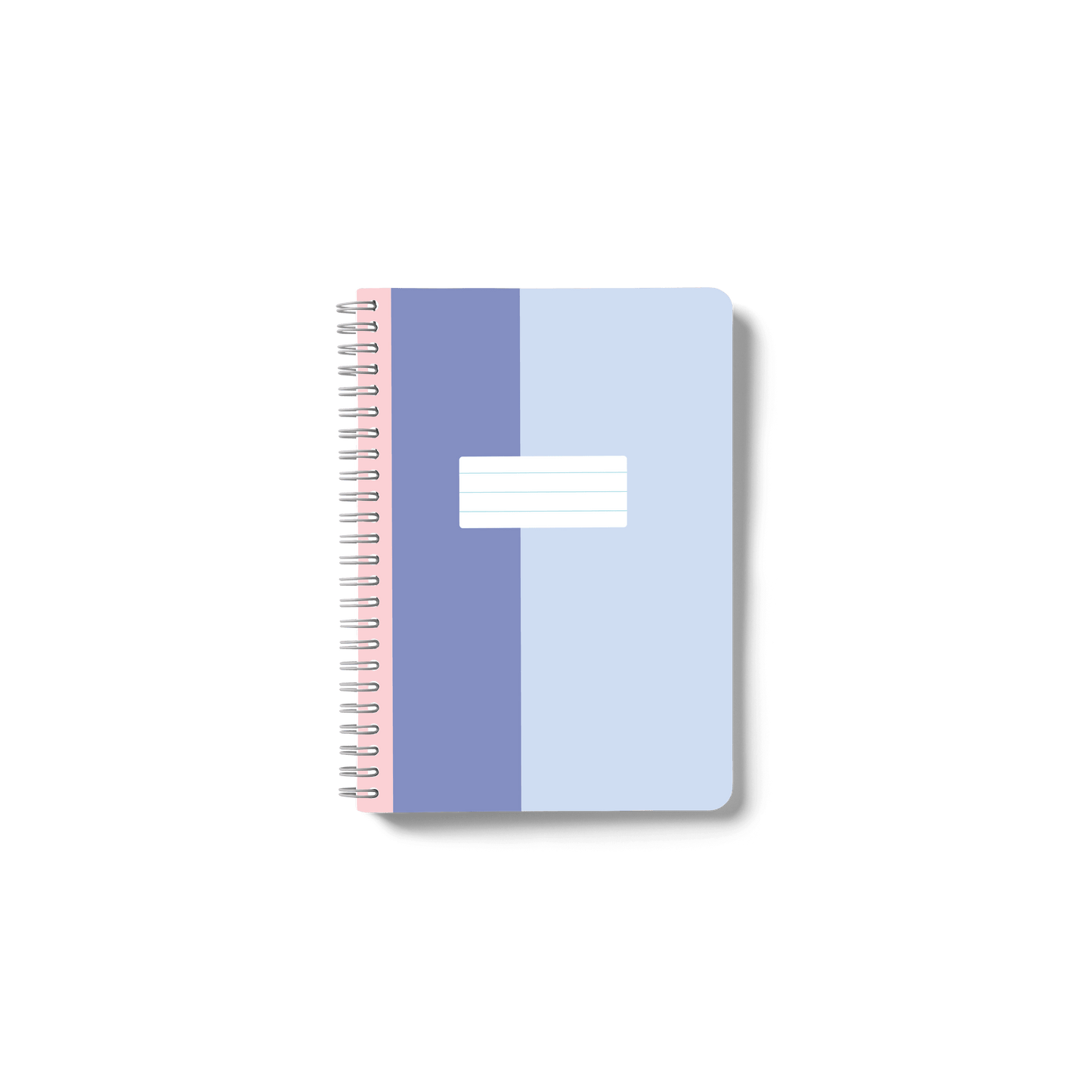 B5 Spiral/Wiro Notebooks - 200 pages - pack of 2 - Fun Lines