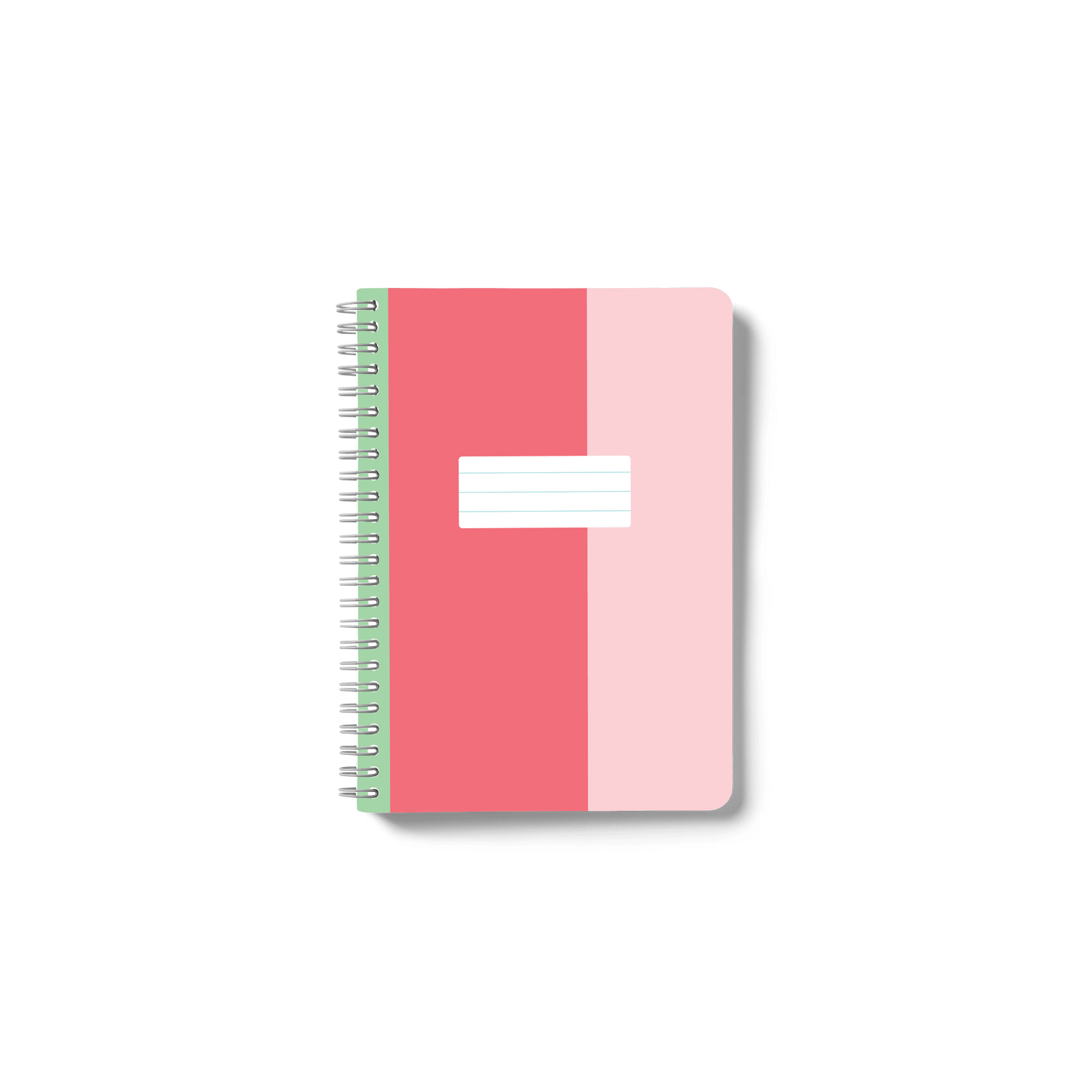 B5 Spiral/Wiro Notebooks - 200 pages - pack of 2 - Fun Lines
