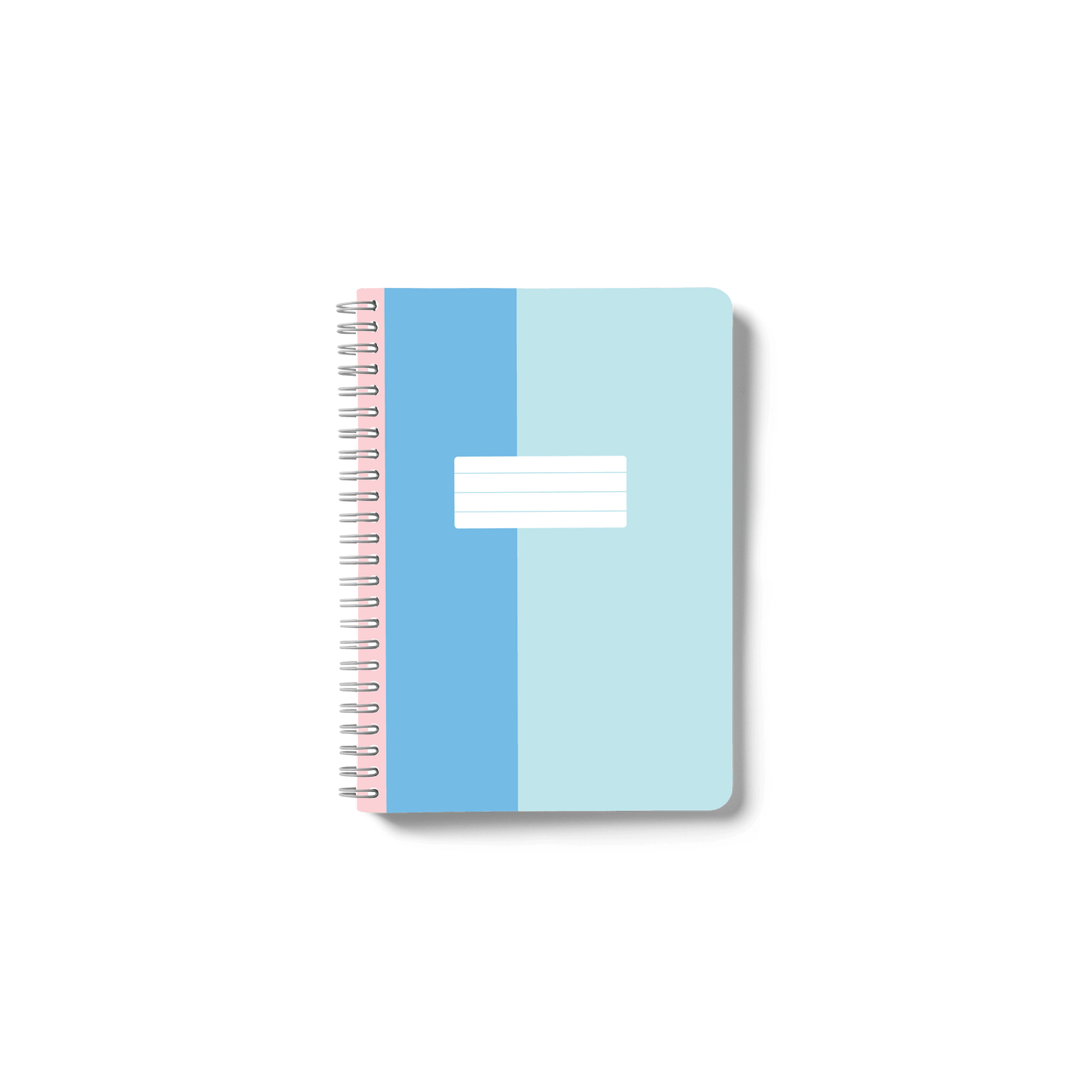 B5 Spiral/Wiro Notebooks - 200 pages - pack of 2 - Fun Lines