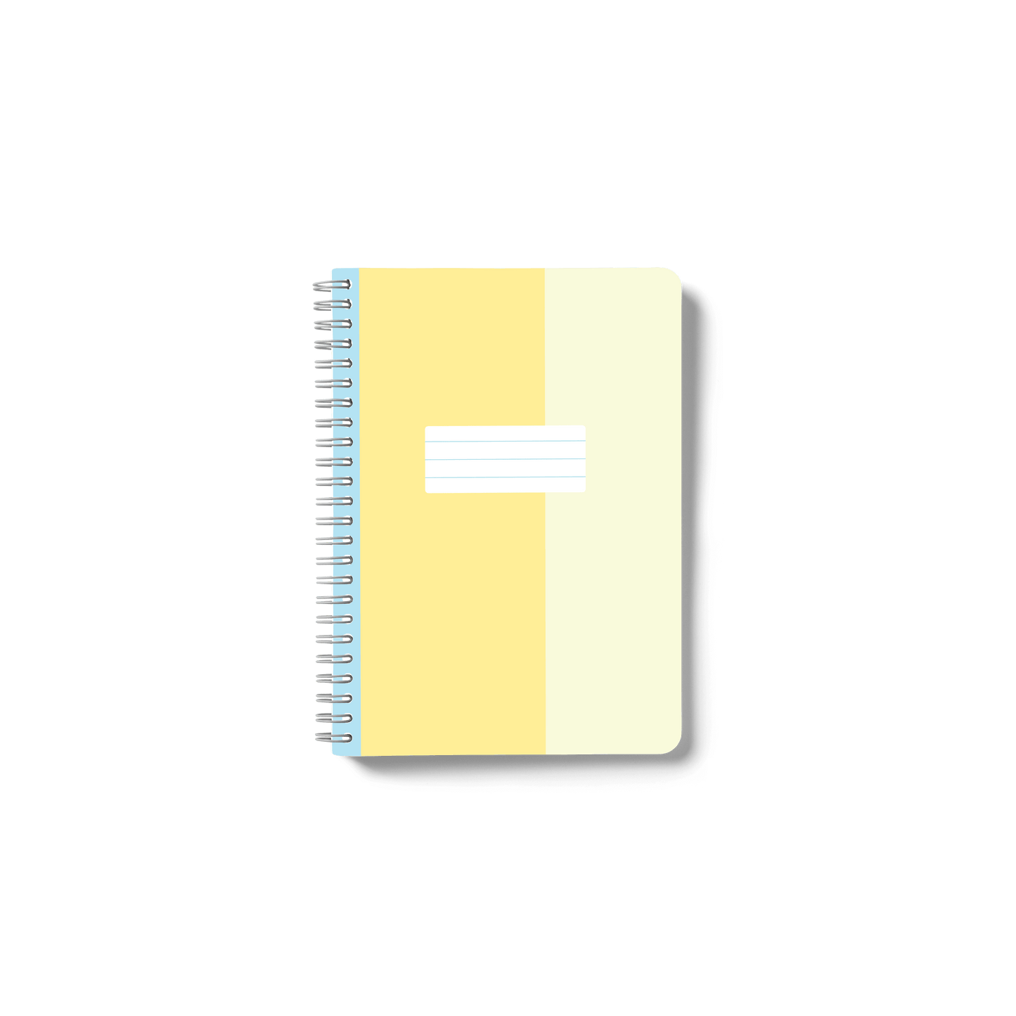 B5 Spiral/Wiro Notebooks - 200 pages - pack of 2 - Fun Lines