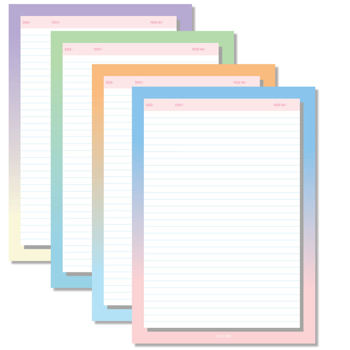 Designer Paper For File Designer A4 Project Papers For Students – Fun Lines