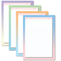 Designer A4 Project Papers For Students – Fun Lines