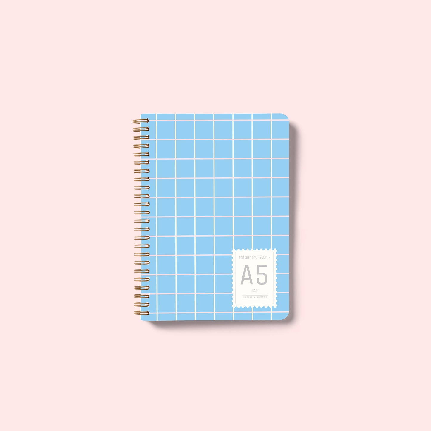 Wire Bound Softcover Notebooks - Size - A5 - 160 pages - 80 GSM