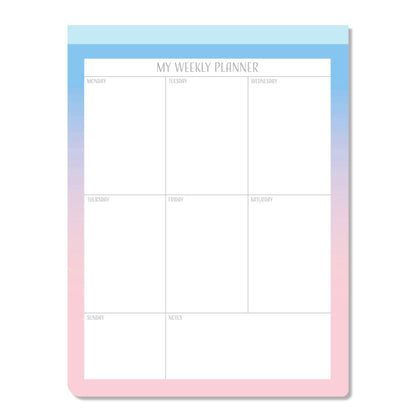 A4 - Planner Pads - Tearable - Fun Lines