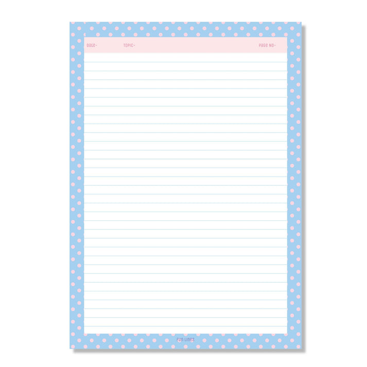 Designer A4 Project Papers For Students – Fun Lines