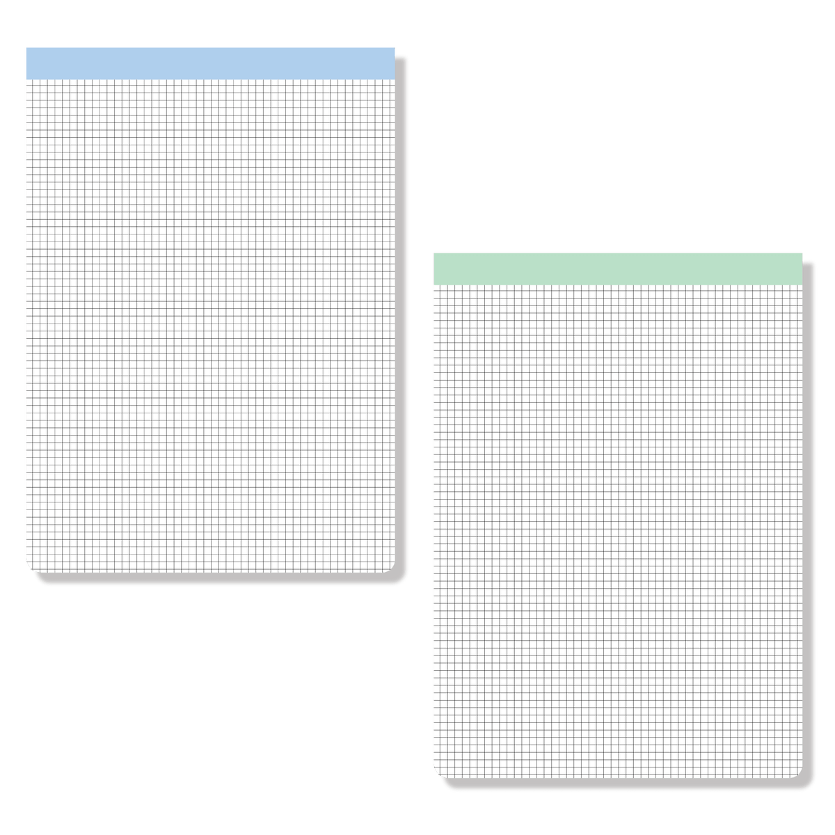 Quad Ruled Paper Pad - Perforated - 100 sheets - 200 pages – Fun Lines