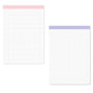 Quad Ruled Paper Pad - Perforated - 100 sheets - 200 pages - Fun Lines