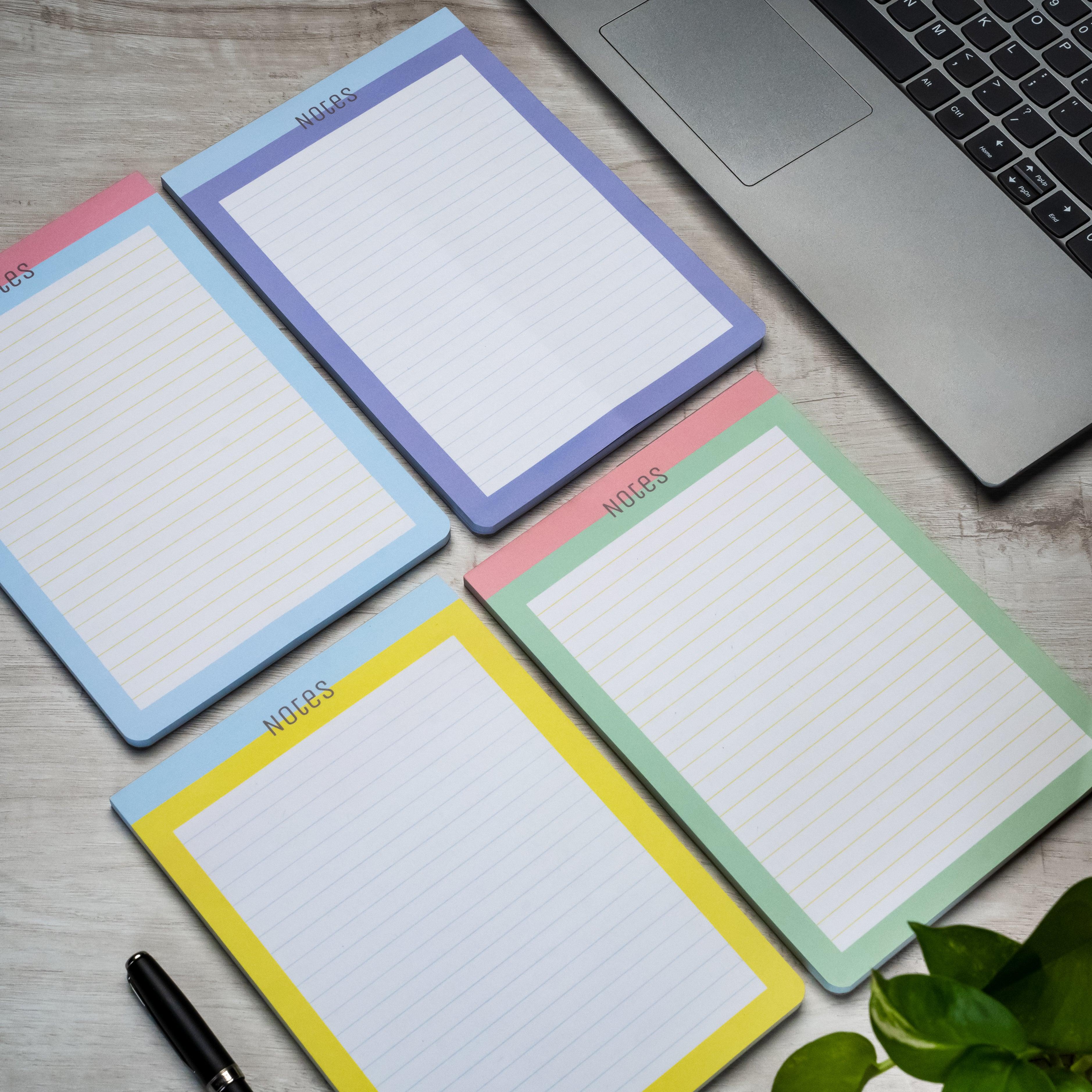 Notepads + Planner pads + To- do lists + Letterpads – Fun Lines