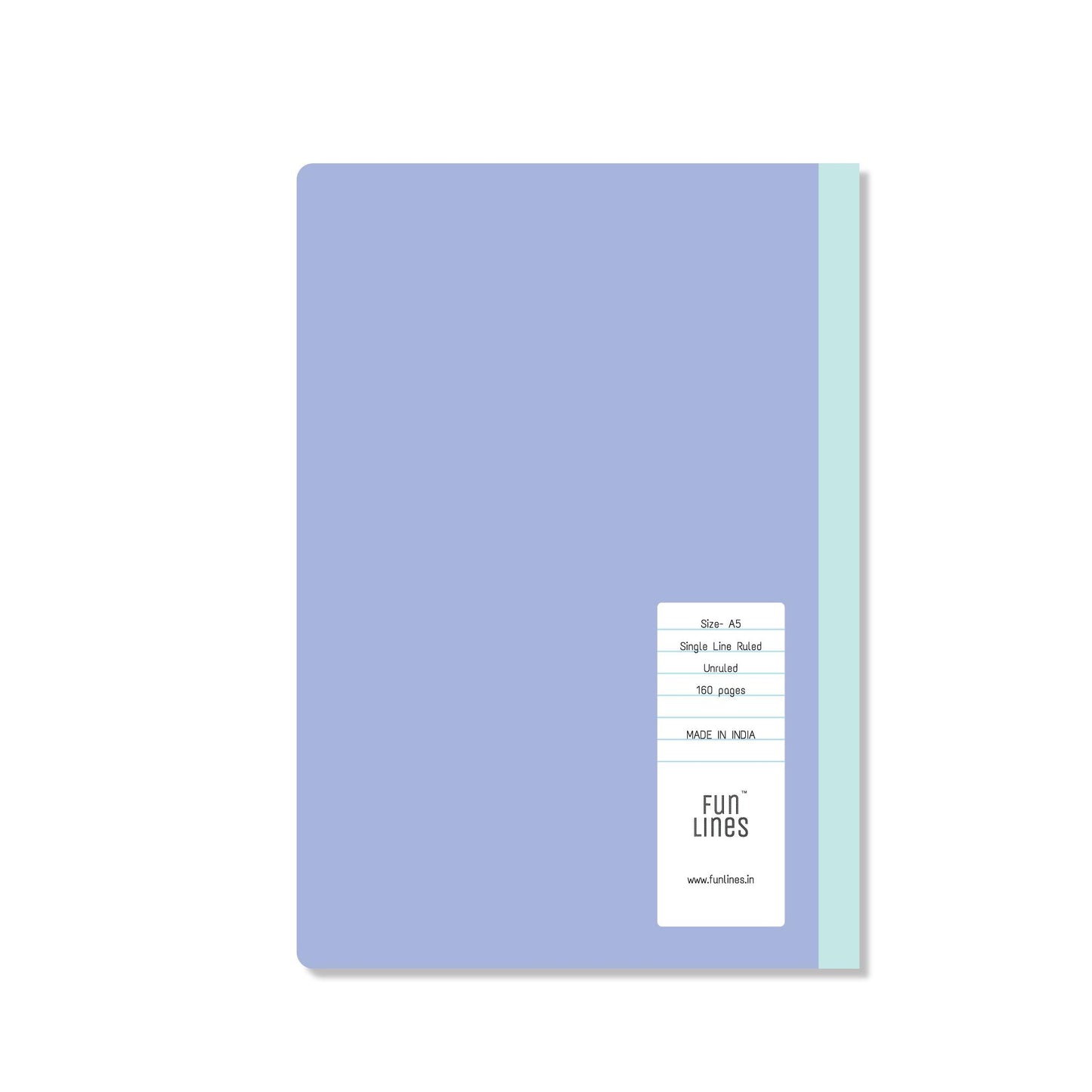 Candy Pastel A5 Notebooks - Pack of 4 - Fun Lines